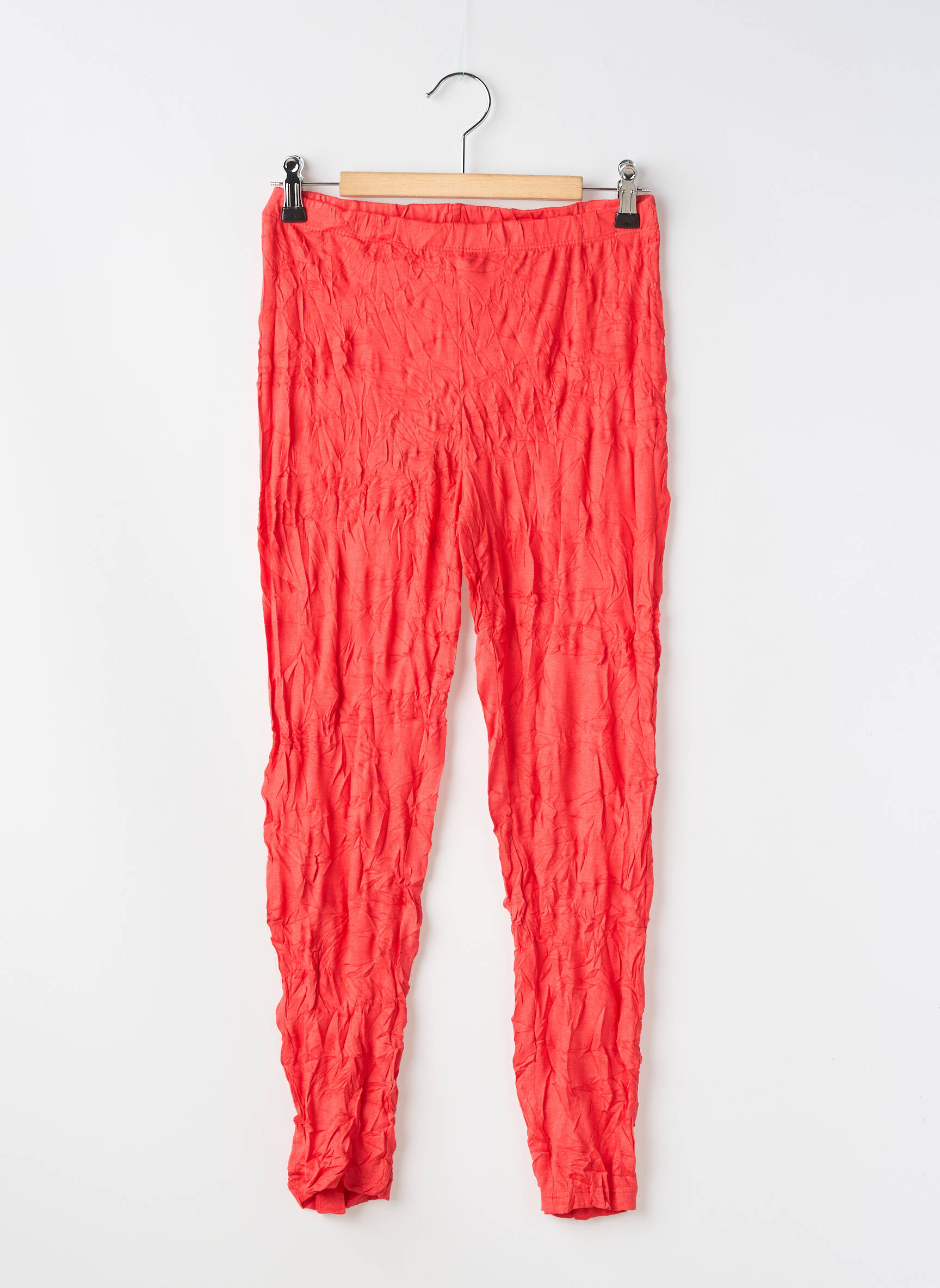 Legging taille normale taille normale rouge LAUREN VIDAL femme