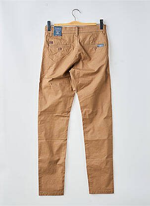 Pantalon chino stretch taille normale marron TIFFOSI homme