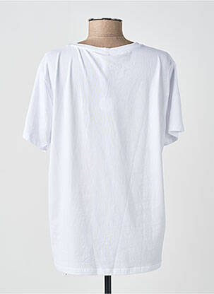 T-shirt sérigraphie floquée manches courtes blanc SOYACONCEPT femme