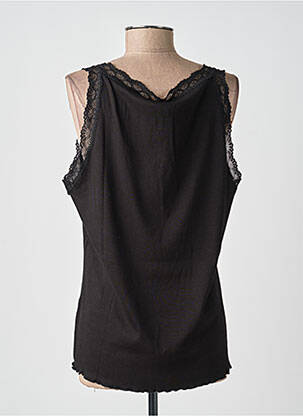 Débardeur stretch sans manche noir SOYACONCEPT femme
