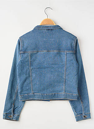 Veste casual fermeture boutonnée sur le devant bleu ZY fille