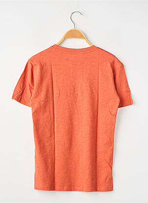 T-shirt coupe droite manches courtes orange ZY garçon