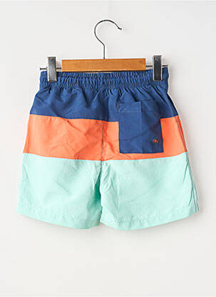 Short de bain imprimé rayures bleu ZY garçon