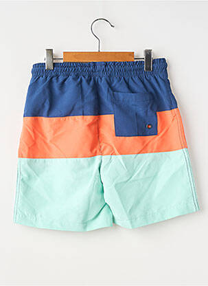 Short de bain imprimé rayures bleu ZY garçon