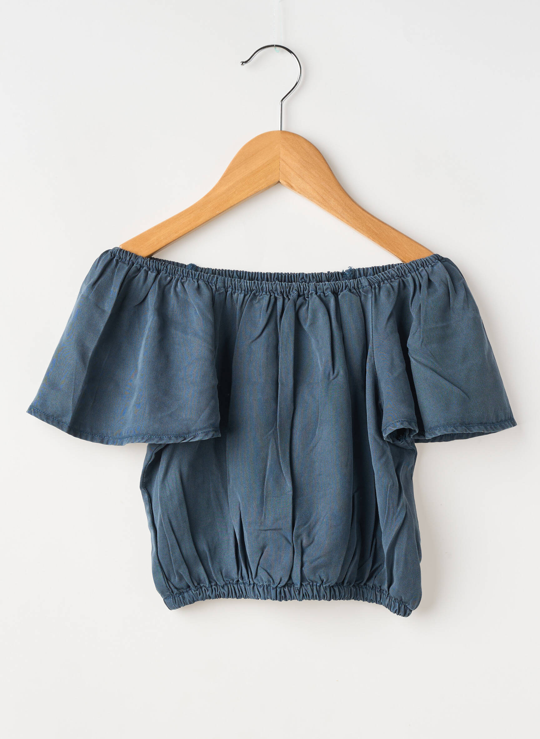 Top manches courtes manches courtes bleu ZY fille
