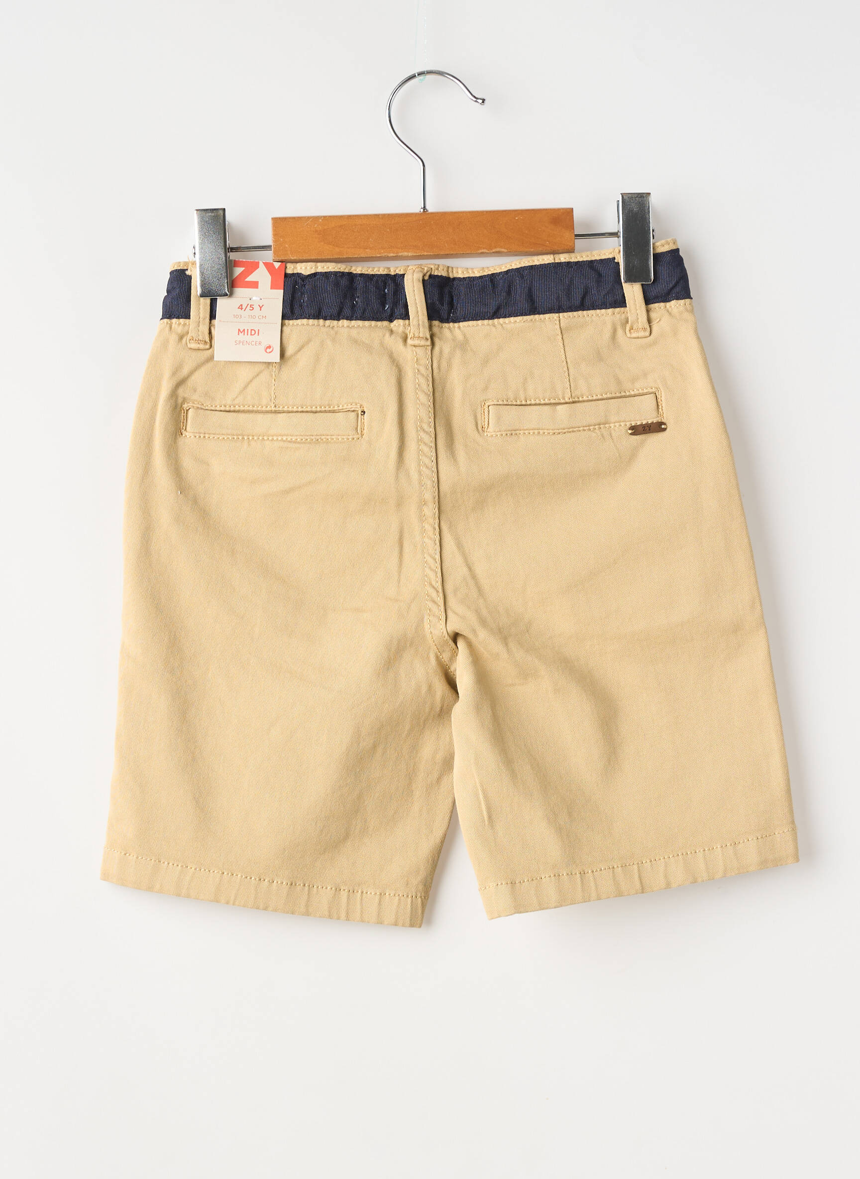 Bermuda tissage popeline beige ZY fille