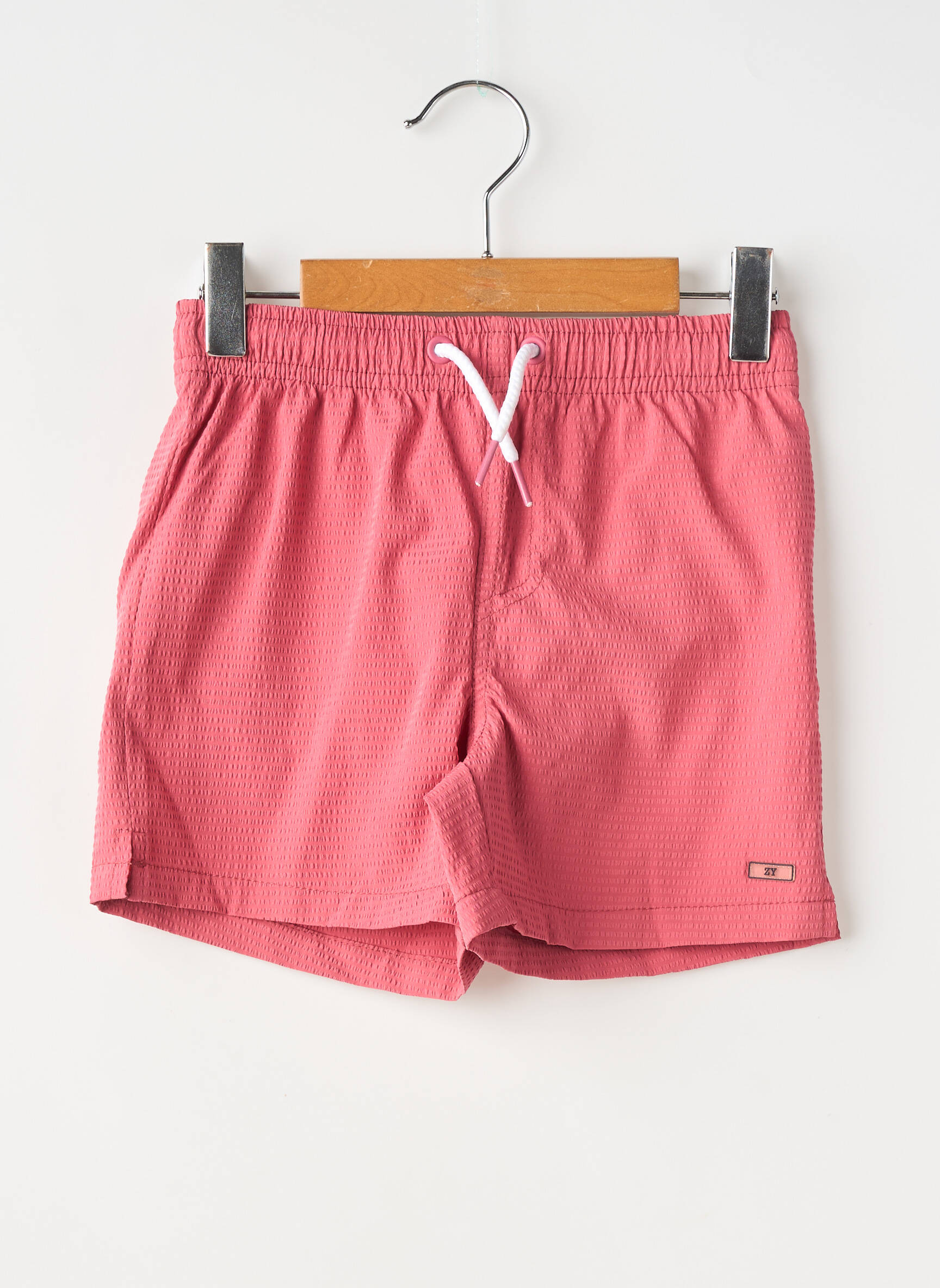 Short de bain fond doublé rose ZY garçon