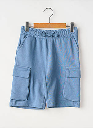 Bermuda taille élastique taille élastique bleu ZY garçon