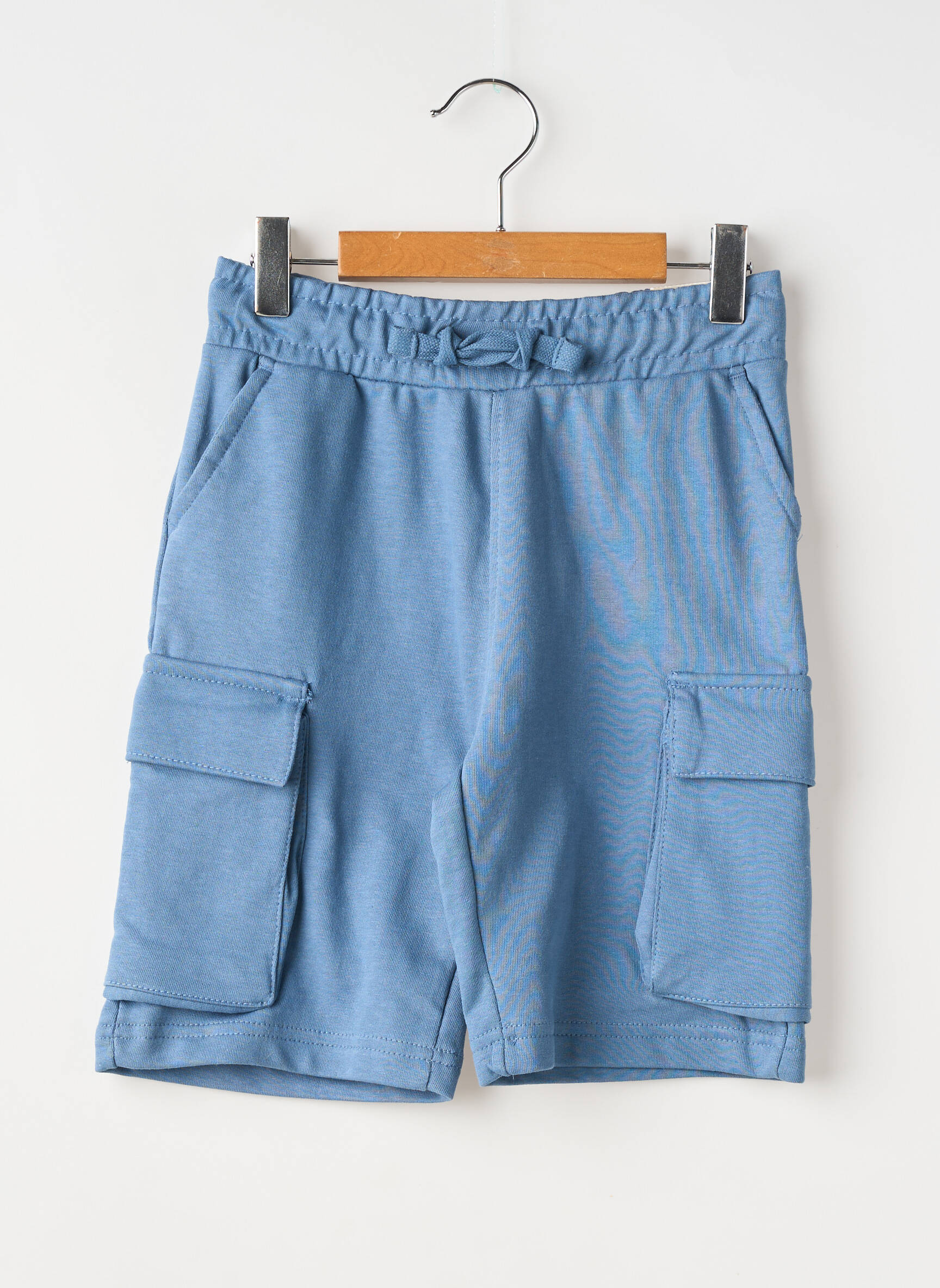 Bermuda taille élastique taille élastique bleu ZY garçon