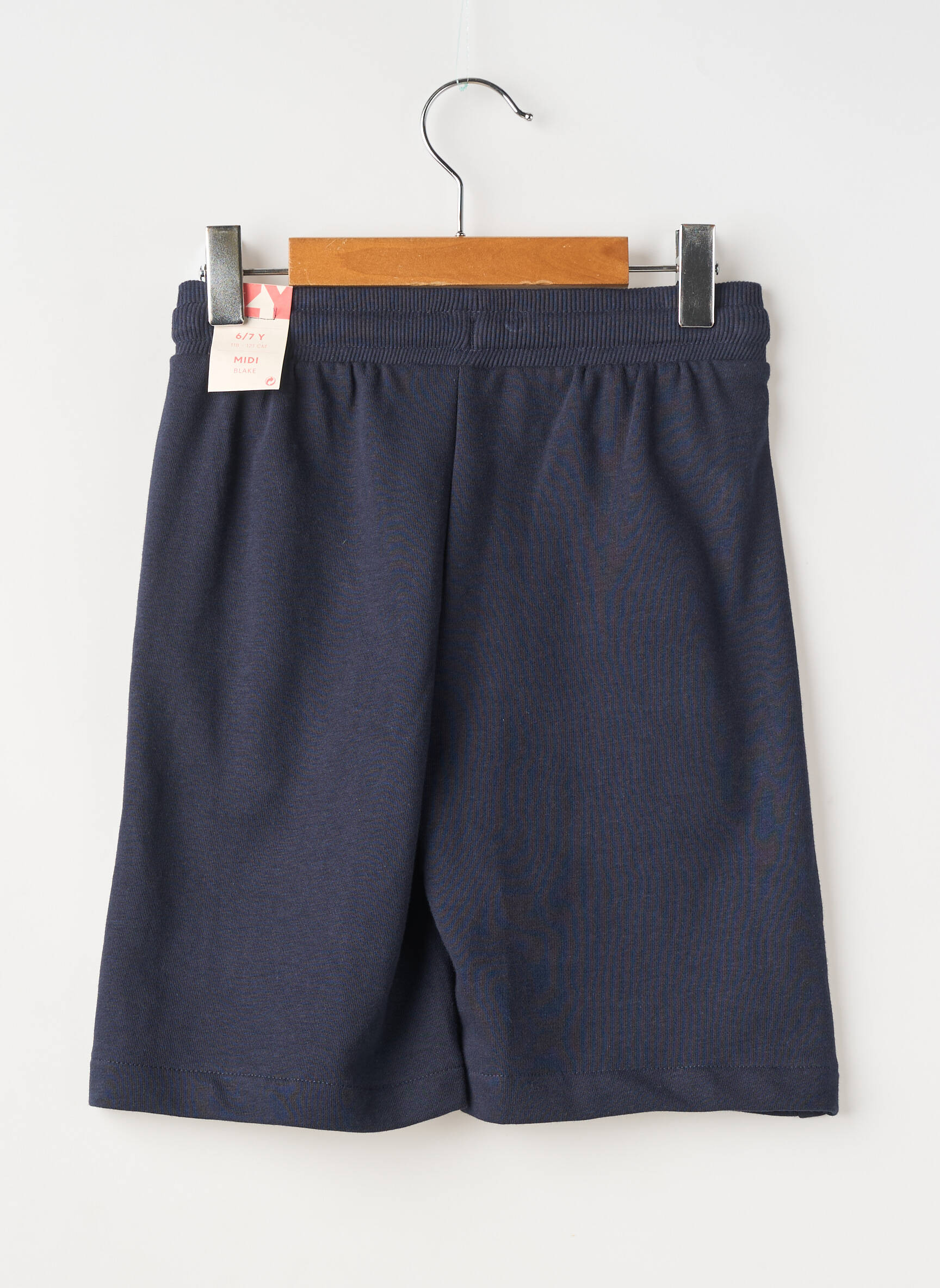 Bermuda taille élastique taille élastique bleu ZY garçon