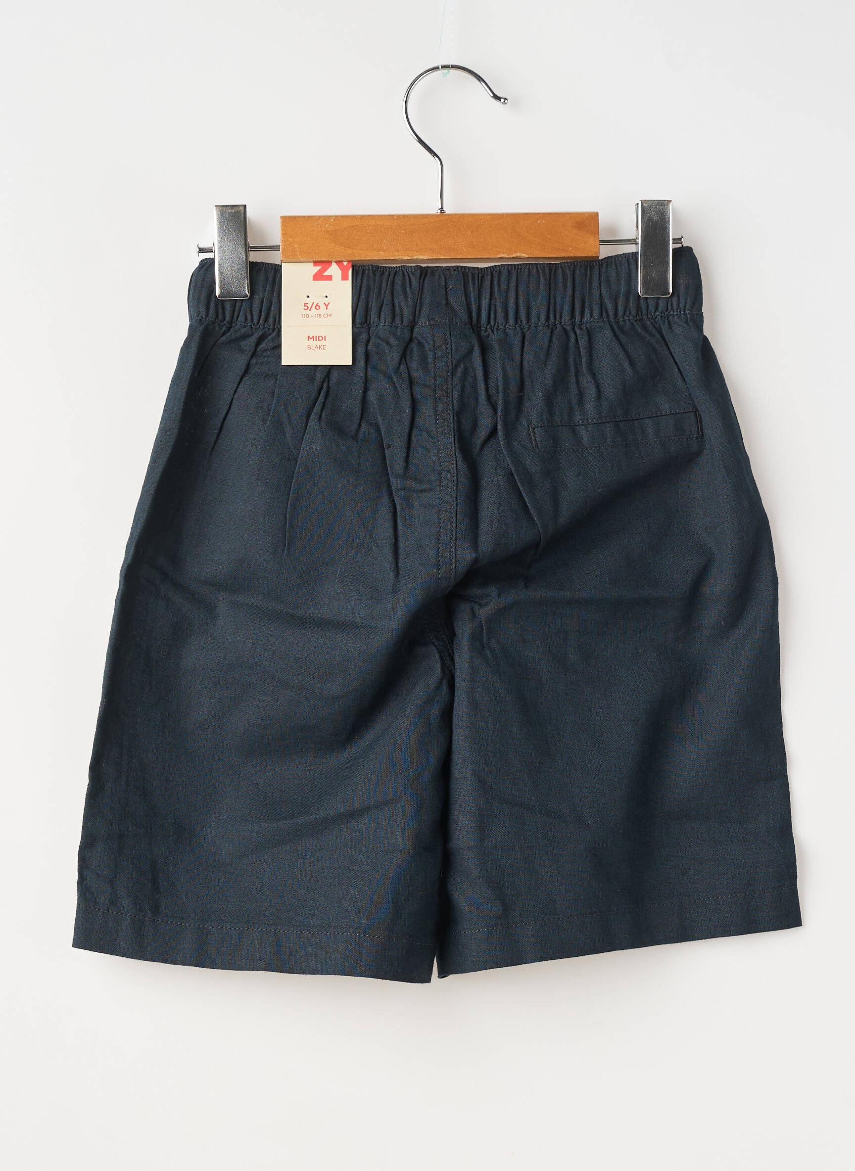 Bermuda poches bleu ZY garçon