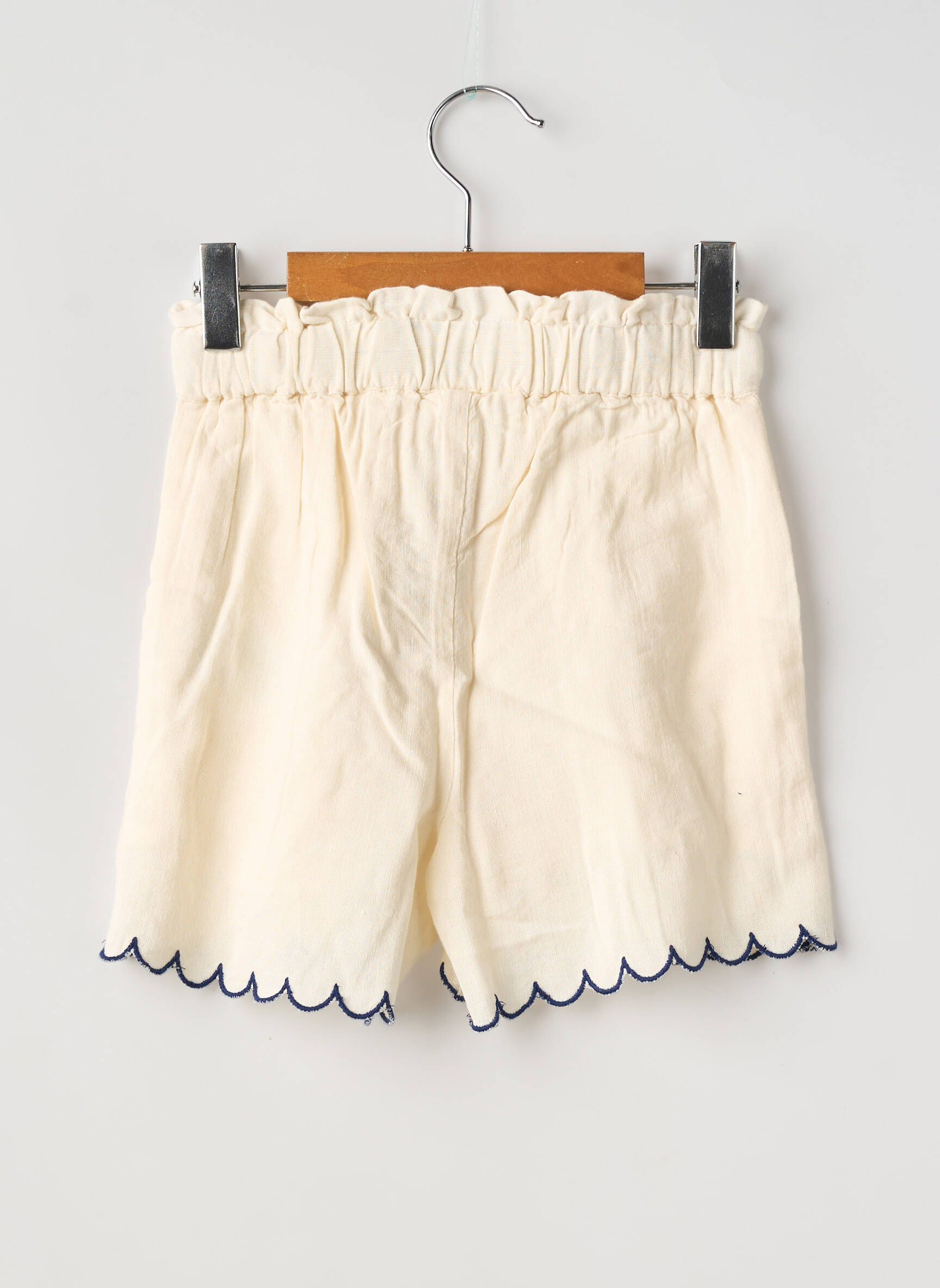 Short poches taille élastique beige ZY fille