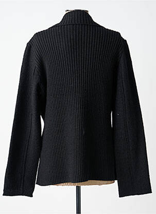 Veste casual col tailleur noir KATMAI femme