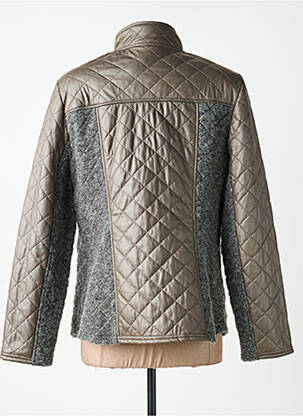 Doudoune manches longues sans capuche gris CLAUDE DE SAIVRE femme