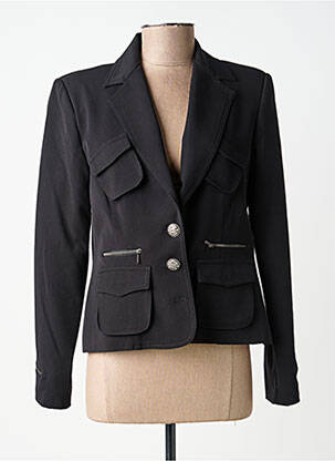 Blazer poches noir PAUL BRIAL femme