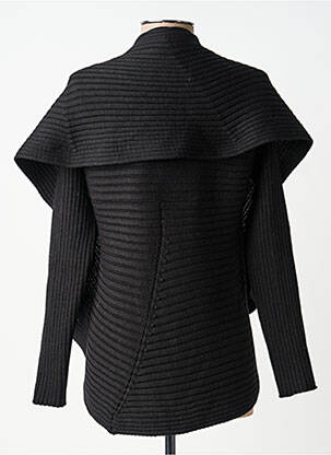 Gilet manches longues stretch noir KATMAI femme
