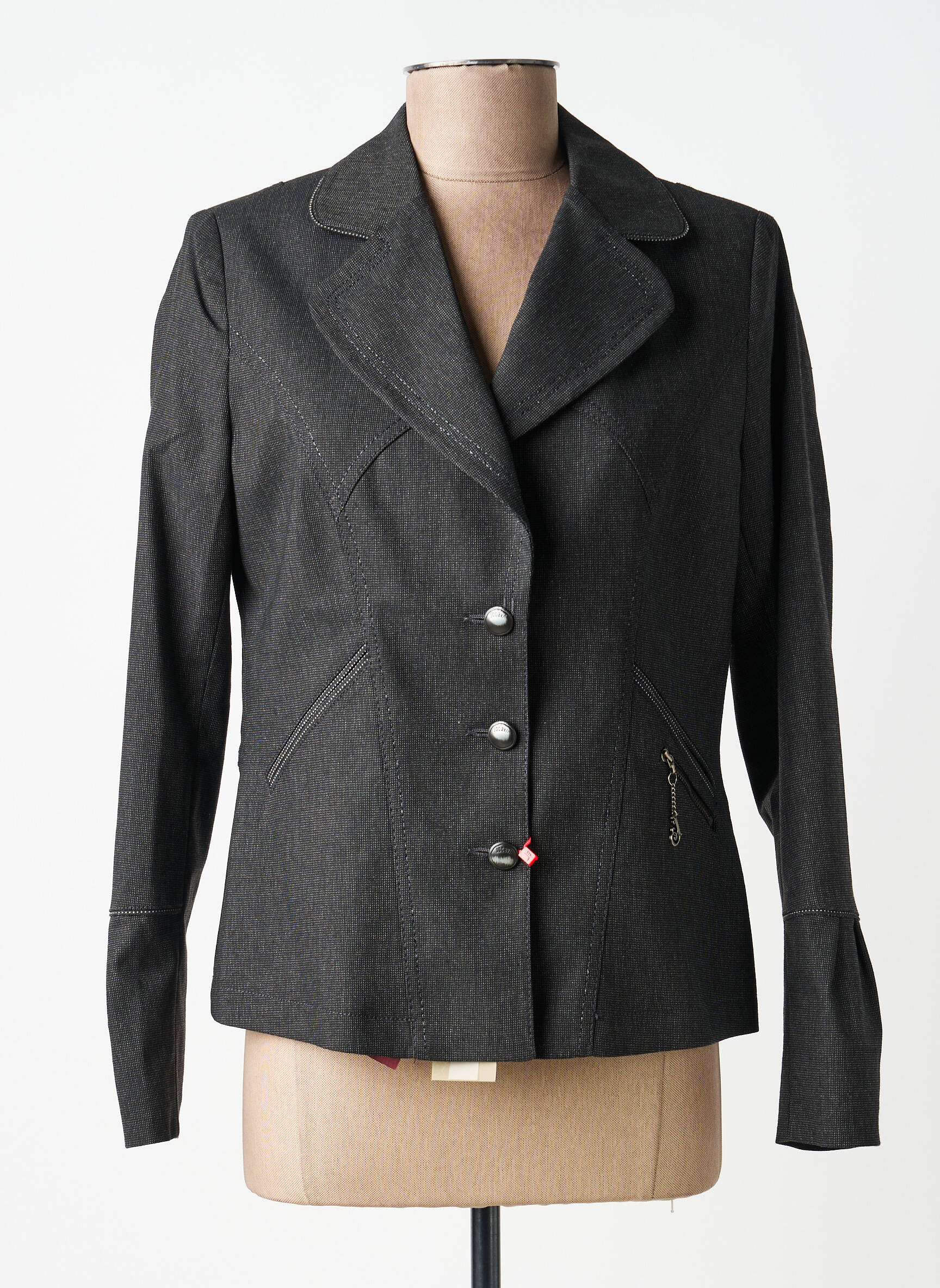 Blazer poches gris JOCAVI femme