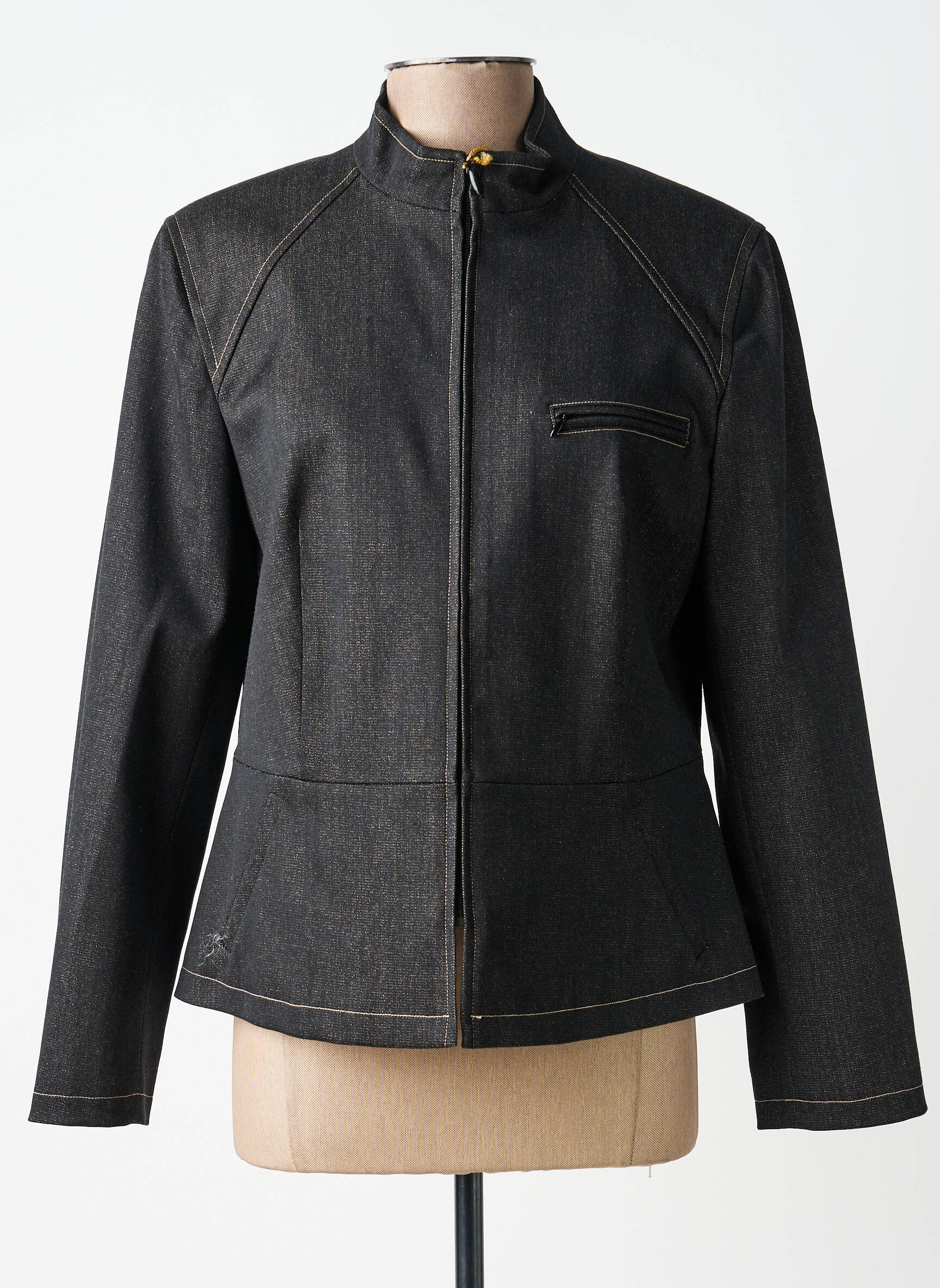 Veste casual poches noir FEDORA femme