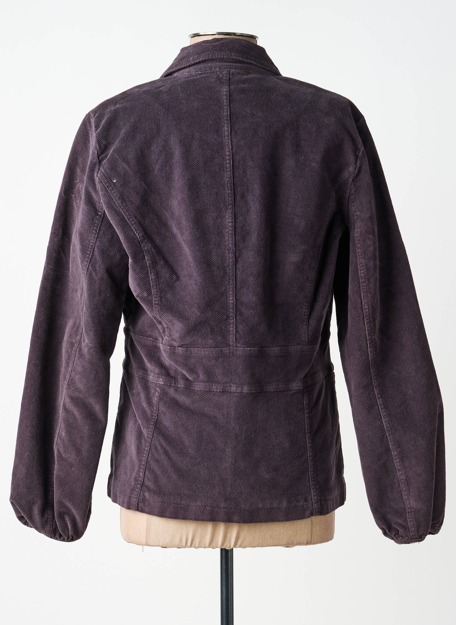 Veste casual poches violet MAE MAHE femme