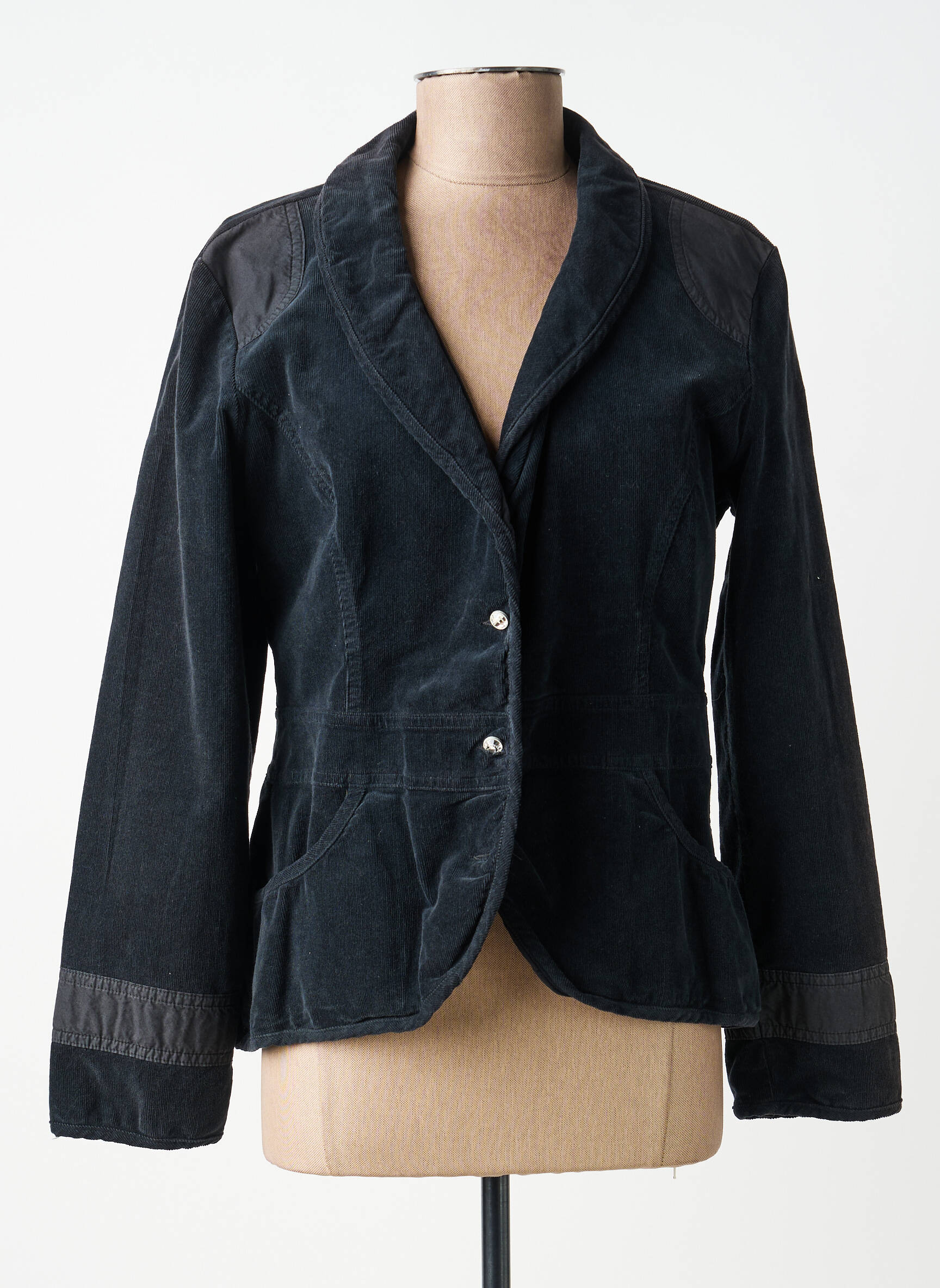 Blazer poches noir MAE MAHE femme