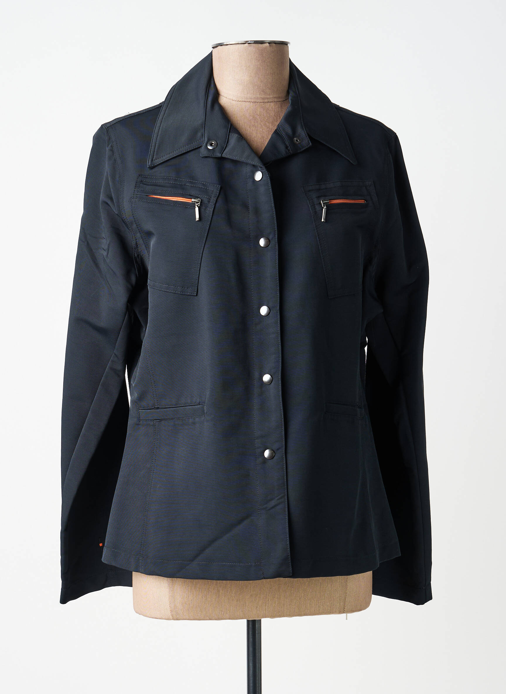 Veste casual poches noir MITSOUKI femme