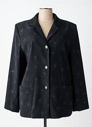 Blazer poches noir FEDORA femme