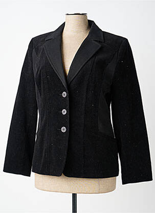 Blazer poches noir FEDORA femme