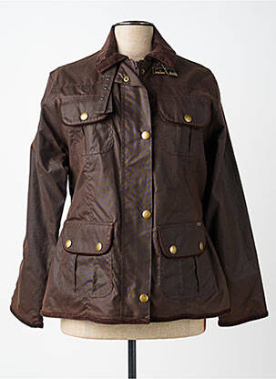 Parka manches longues sans capuche marron ARMOR LUX femme