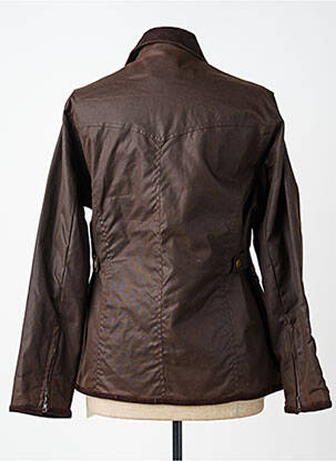 Parka manches longues sans capuche marron ARMOR LUX femme