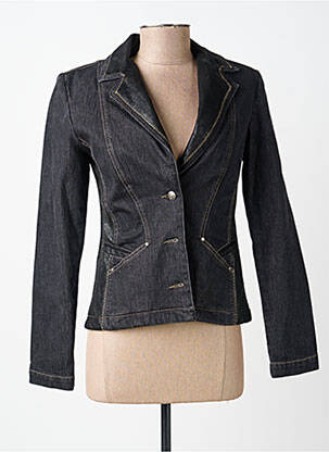 Blazer poches noir PAUL BRIAL femme