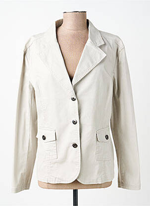 Blazer poches gris CLAUDE DE SAIVRE femme