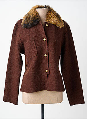 Veste casual poches marron KATMAI femme