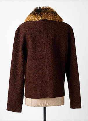 Veste casual poches marron KATMAI femme