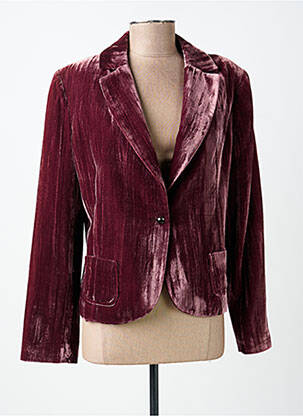 Blazer poches violet ENTRACTE femme