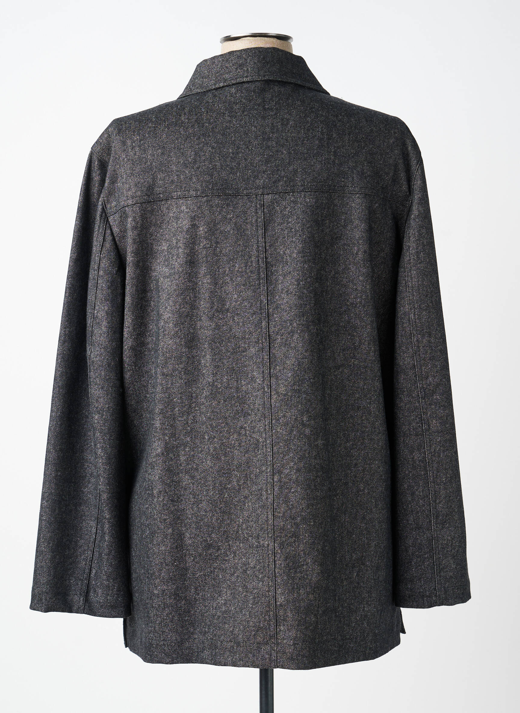 Veste casual coupe droite gris FEDORA femme