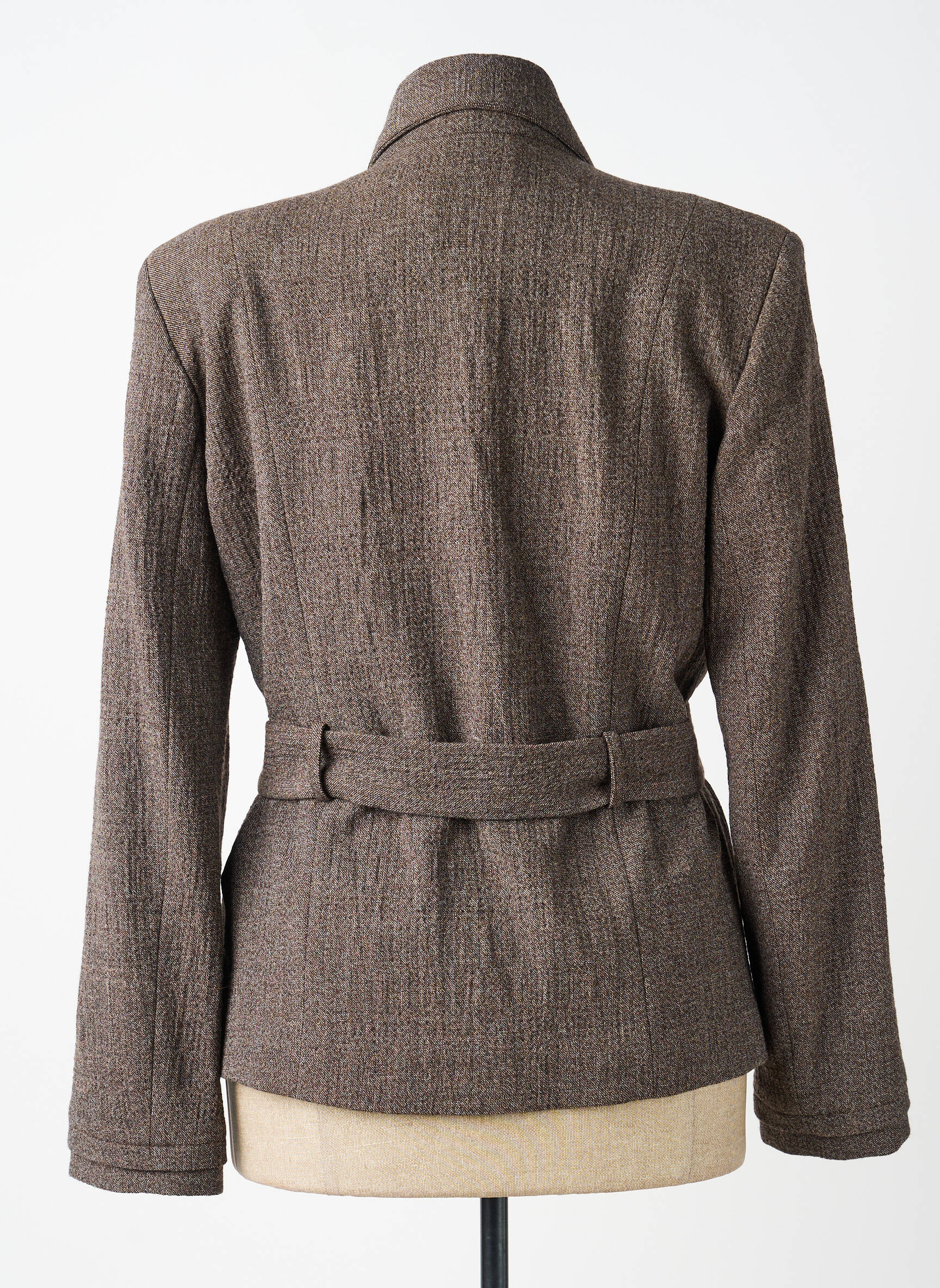 Veste chic poches marron PIER BÉ femme
