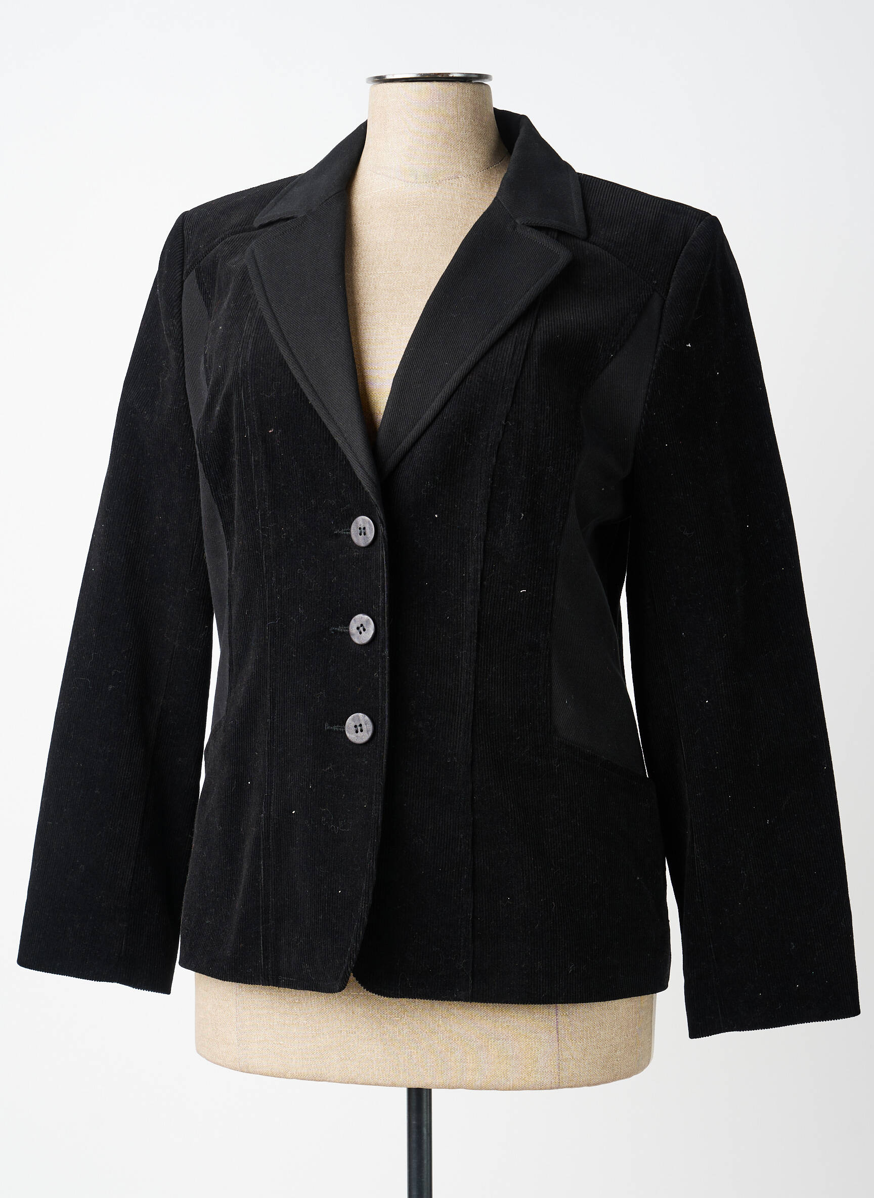 Blazer poches noir FEDORA femme