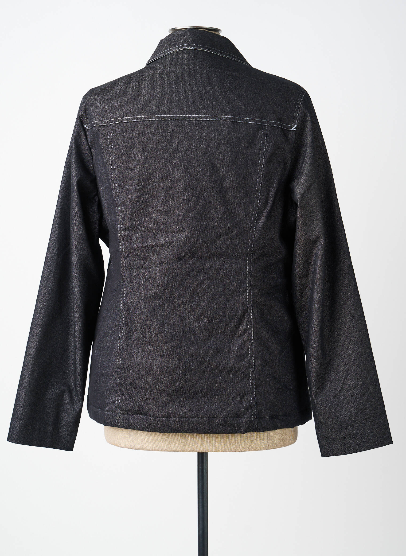 Veste casual coupe droite noir CARNET DE BORD femme