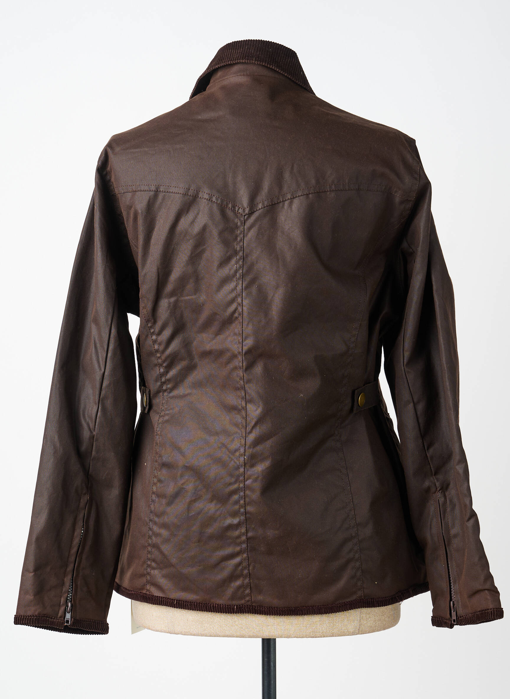 Parka manches longues sans capuche marron ARMOR LUX femme