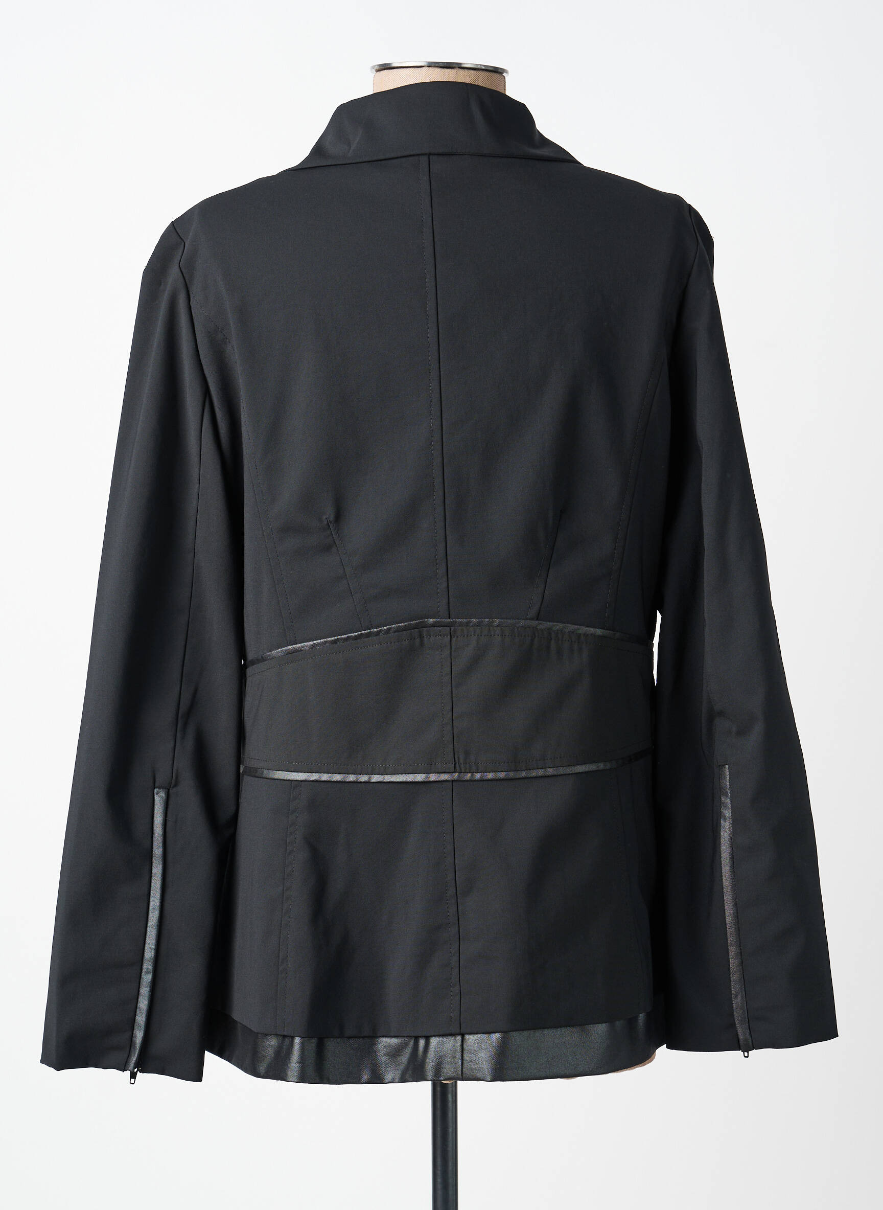 Veste casual coupe cintrée noir INFINITIF femme