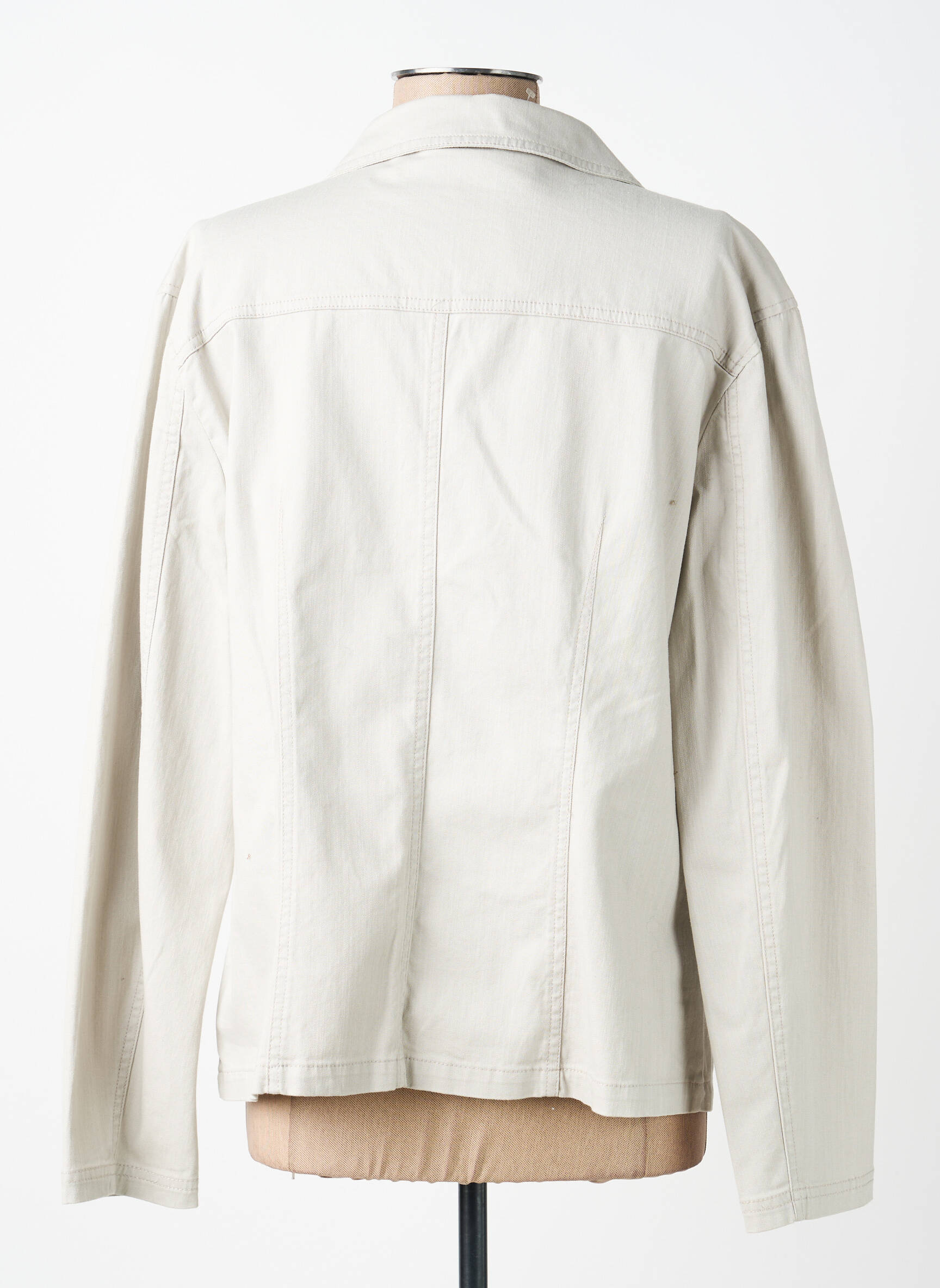 Blazer poches gris CLAUDE DE SAIVRE femme