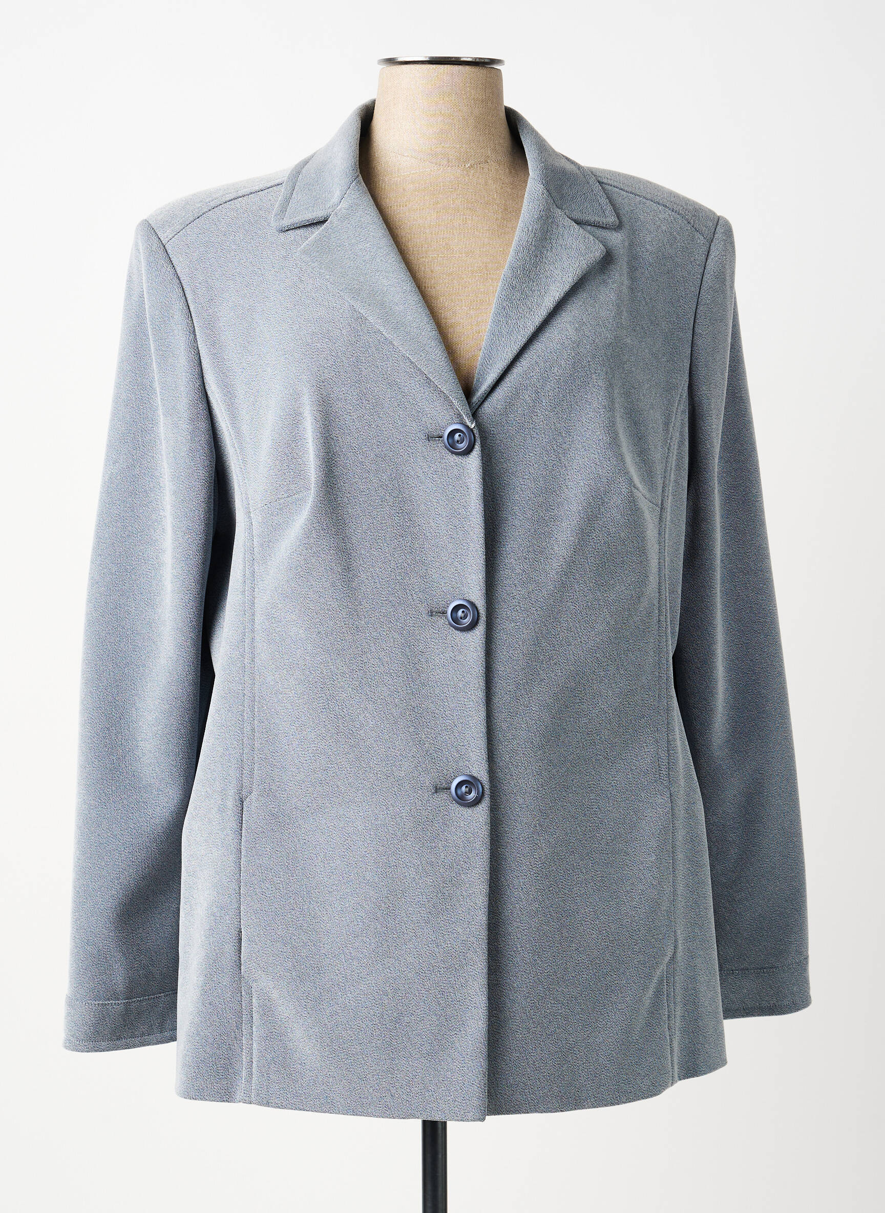 Blazer poches bleu PIER BÉ femme