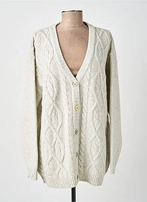 Gilet manches longues stretch gris MONTAGUT femme