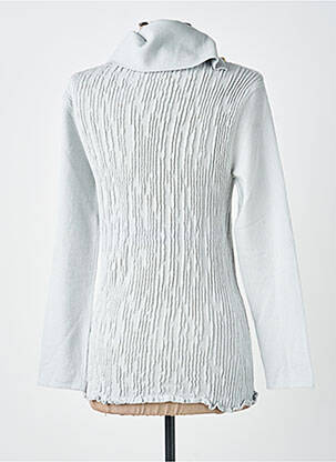 Pull coupe cintrée manches longues gris UGO LUCCA femme