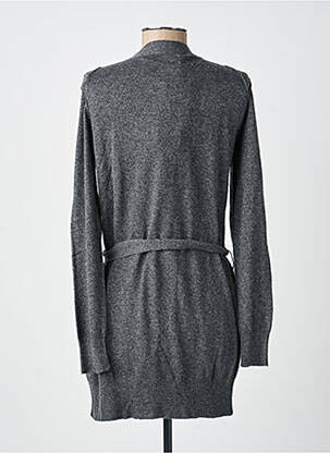 Gilet manches longues stretch gris JOCAVI femme