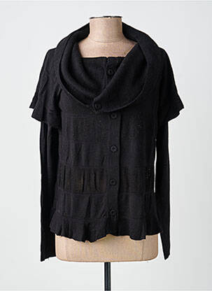 Gilet manches longues stretch noir ALDO MARTIN'S femme