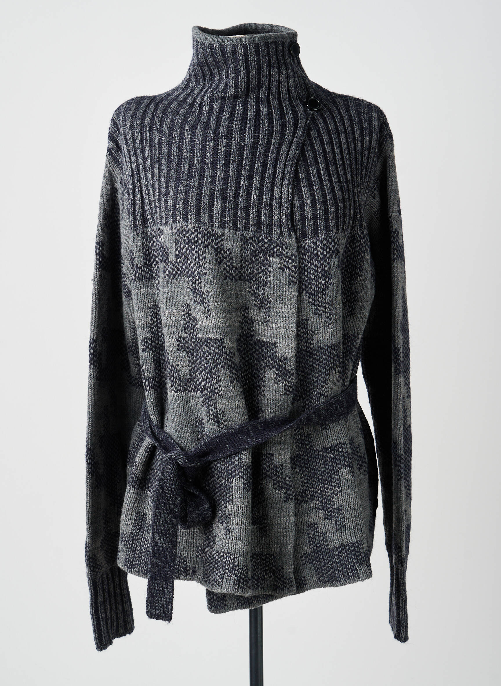 Veste casual coupe cintrée gris JOCAVI femme