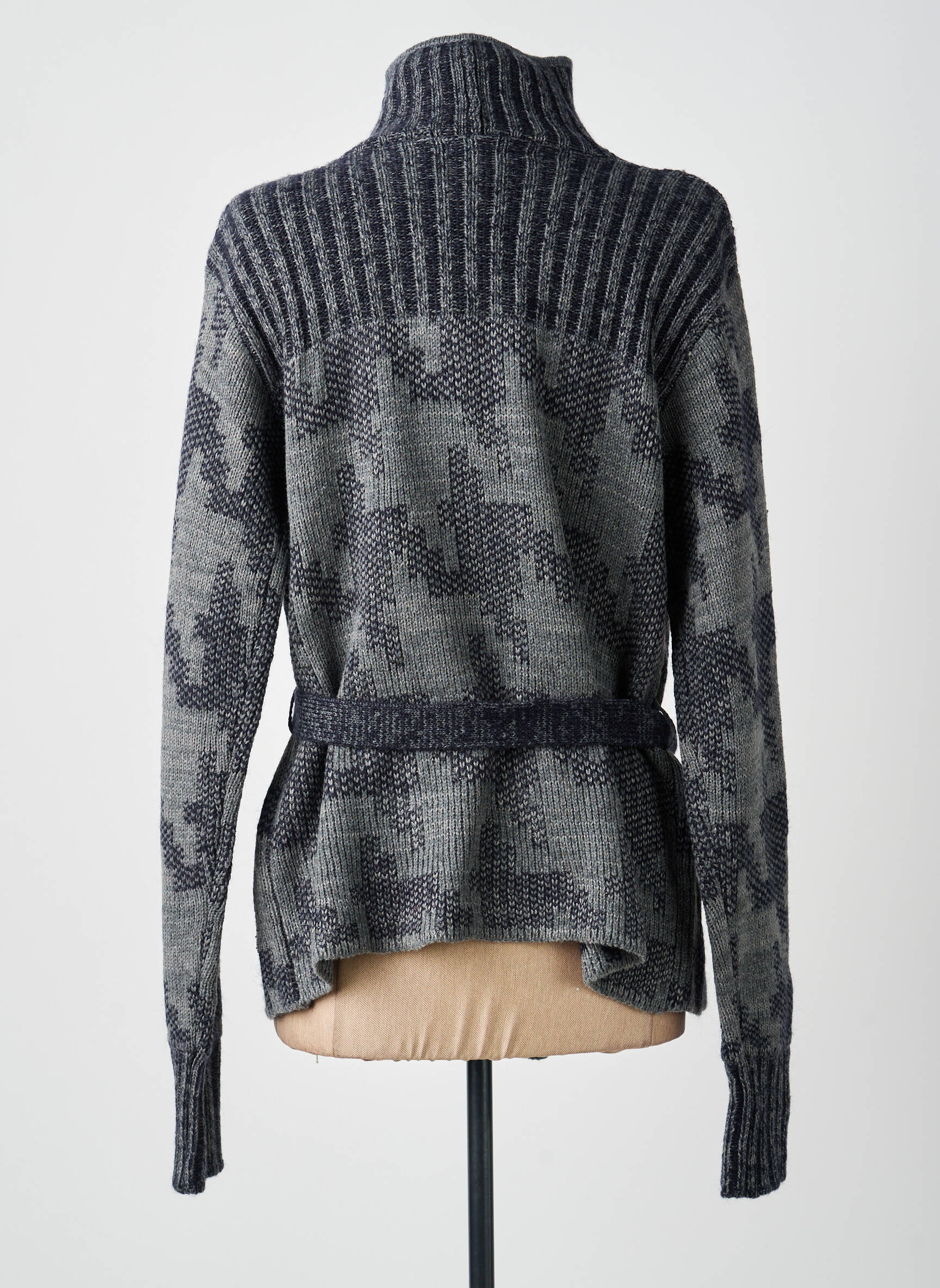 Veste casual coupe cintrée gris JOCAVI femme