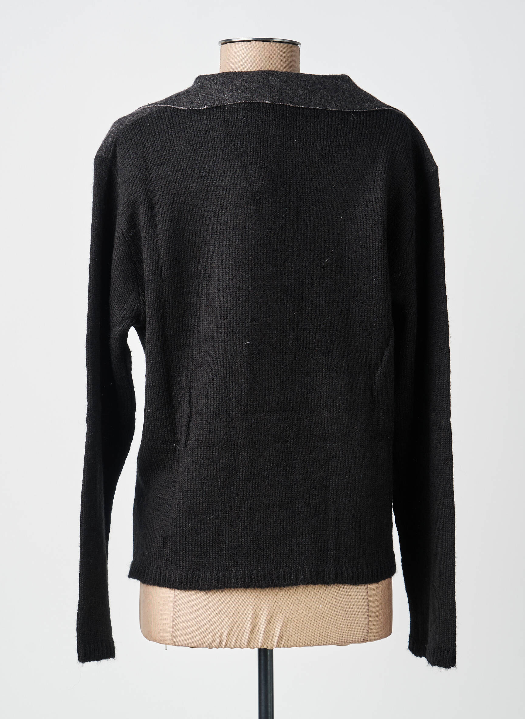 Veste casual col tailleur gris FINETTE femme