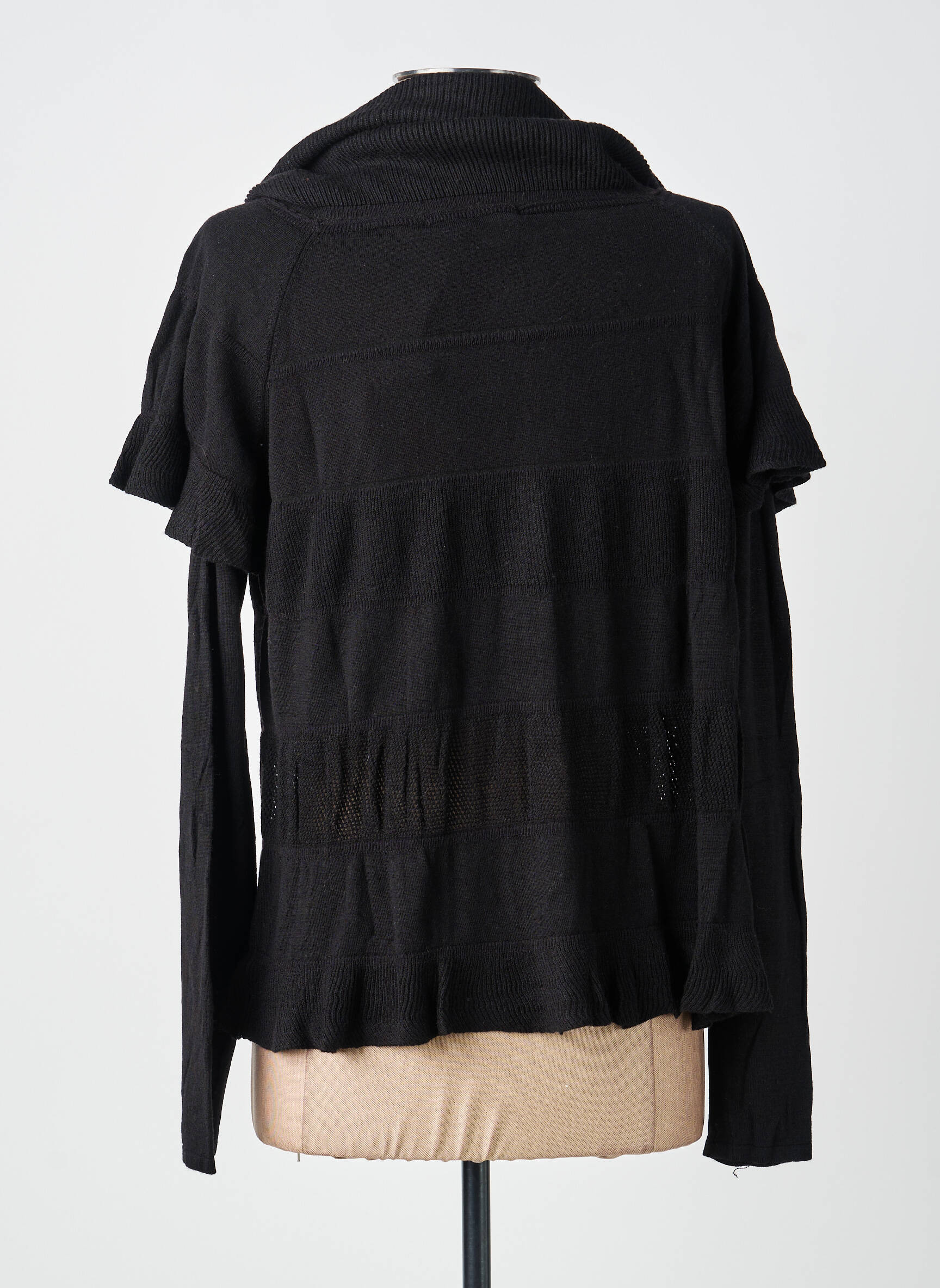 Gilet manches longues stretch noir ALDO MARTIN'S femme